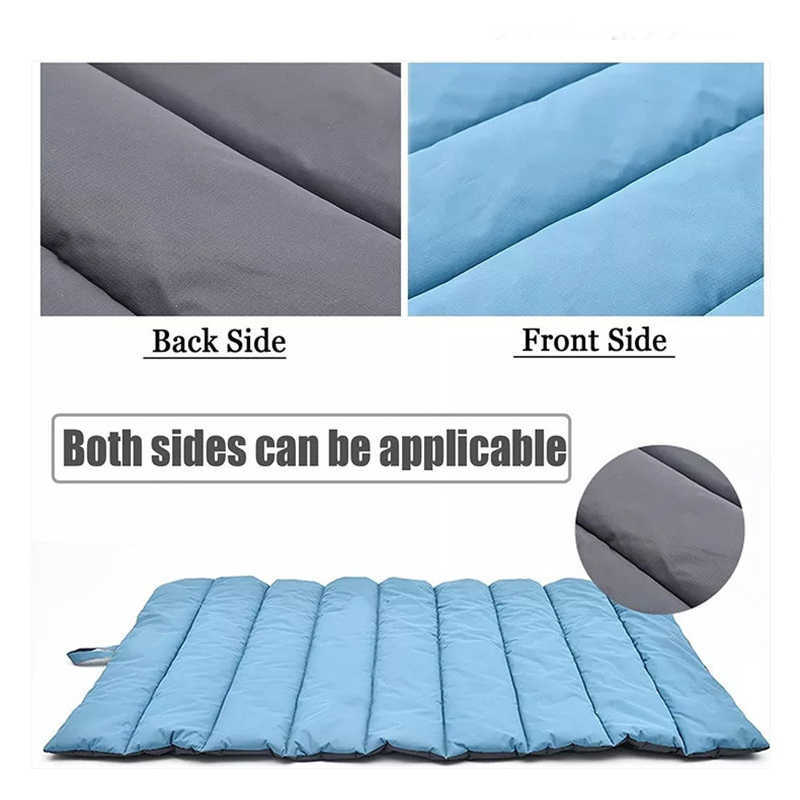 New Big Folded Outdoor Waterproof Sleeping Pad Medium Dog Bed Mat Household Cooling Pets Pad Beds For Large Dogs Easy to Carry