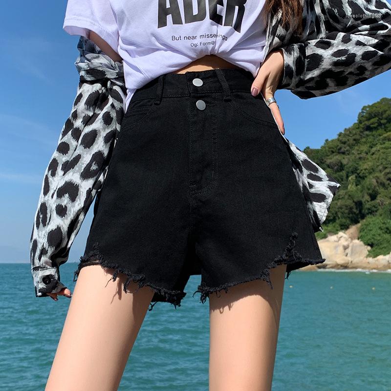 Women's Shorts Denim 2023 Summer Cotton High Waist Pants Retro Fashion Wear With Distressed, Black
Women's Shorts Denim 2023 Summer Cotton High Waist Pants Retro Fashion Wear With Distressed, Black