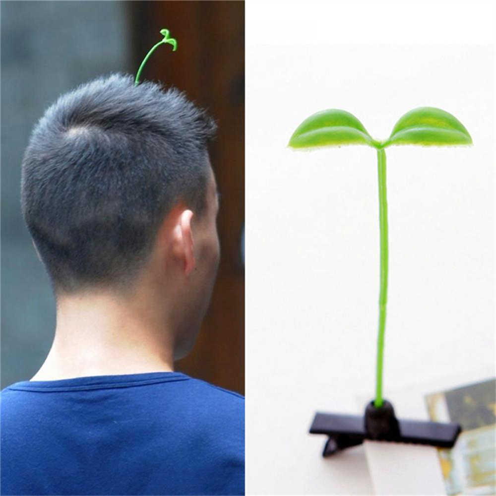 Other 5pcs/set Creative Grass Flower Hair Clips For Girls Funny Bean Sprout Hairpin Cute Party Hair Accessories For Women Headwear