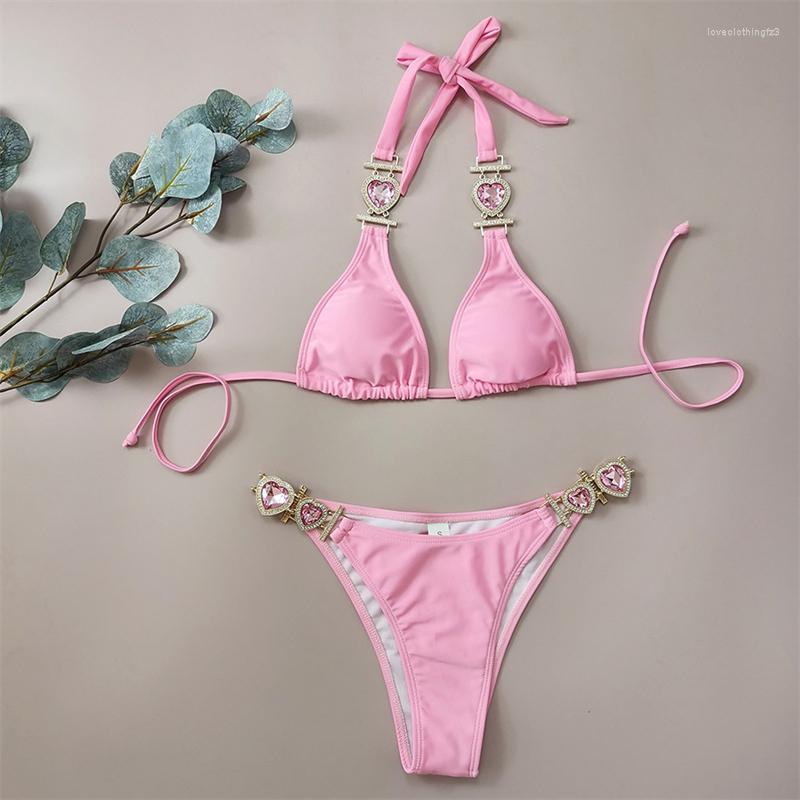 Women' Swimwear 2023 Love Big Diamond Chain Split Low Waist Sexy Swimsuit Women Bikini Summer Beach Holiday Lady Swim, Tlf302p
Women' Swimwear 2023 Love Big Diamond Chain Split Low Waist Sexy Swimsuit Women Bikini Summer Beach Holiday Lady Swim, Tlf302p