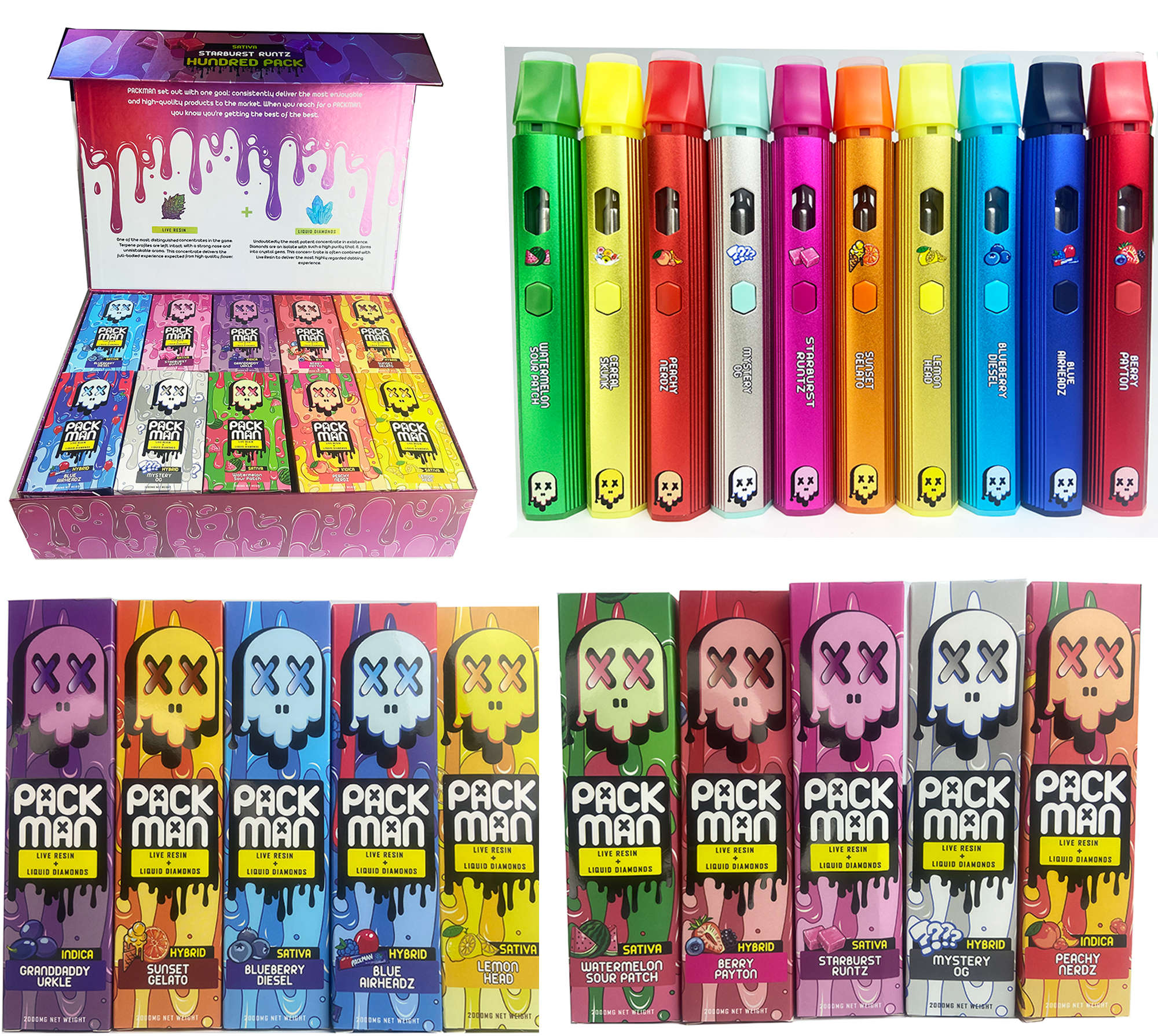 New PACKMAN Disposable Vape Pen Rechargeable Battery 2ml Vapes Cartridges Empty Oil pens with master box
New PACKMAN Disposable Vape Pen Rechargeable Battery 2ml Vapes Cartridges Empty Oil pens with master box