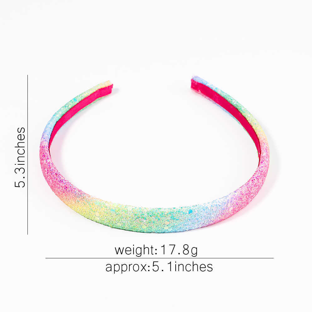 Other Fashion Girls Glitter Hair Bands Cute Hair Hoops Hairbands Lovely Stars Headbands For Kids Gifts Hair Accessories