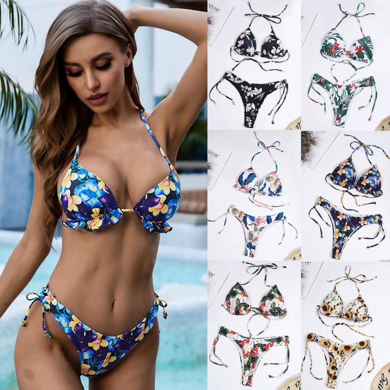 Women' Swimwear Back Open Sexy Printed Women' Strap Bikini Fashion Swimsuit Split Swimwears Tankinis Set Ladies Swim Wear
Women' Swimwear Back Open Sexy Printed Women' Strap Bikini Fashion Swimsuit Split Swimwears Tankinis Set Ladies Swim Wear