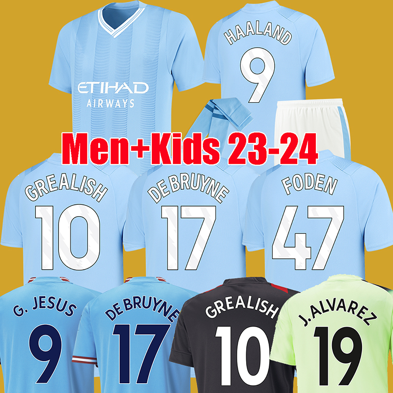 22 23 24 MANs cities soccer jerseys HAALAND ALVAREZ 2023 2024 GREALISH FODEN football shirt DE BRUYNE BERNARDO MAHREZ RODRIGO MANCHESTERS men kids kits, Home kids
22 23 24 MANs cities soccer jerseys HAALAND ALVAREZ 2023 2024 GREALISH FODEN football shirt DE BRUYNE BERNARDO MAHREZ RODRIGO MANCHESTERS men kids kits, Home kids