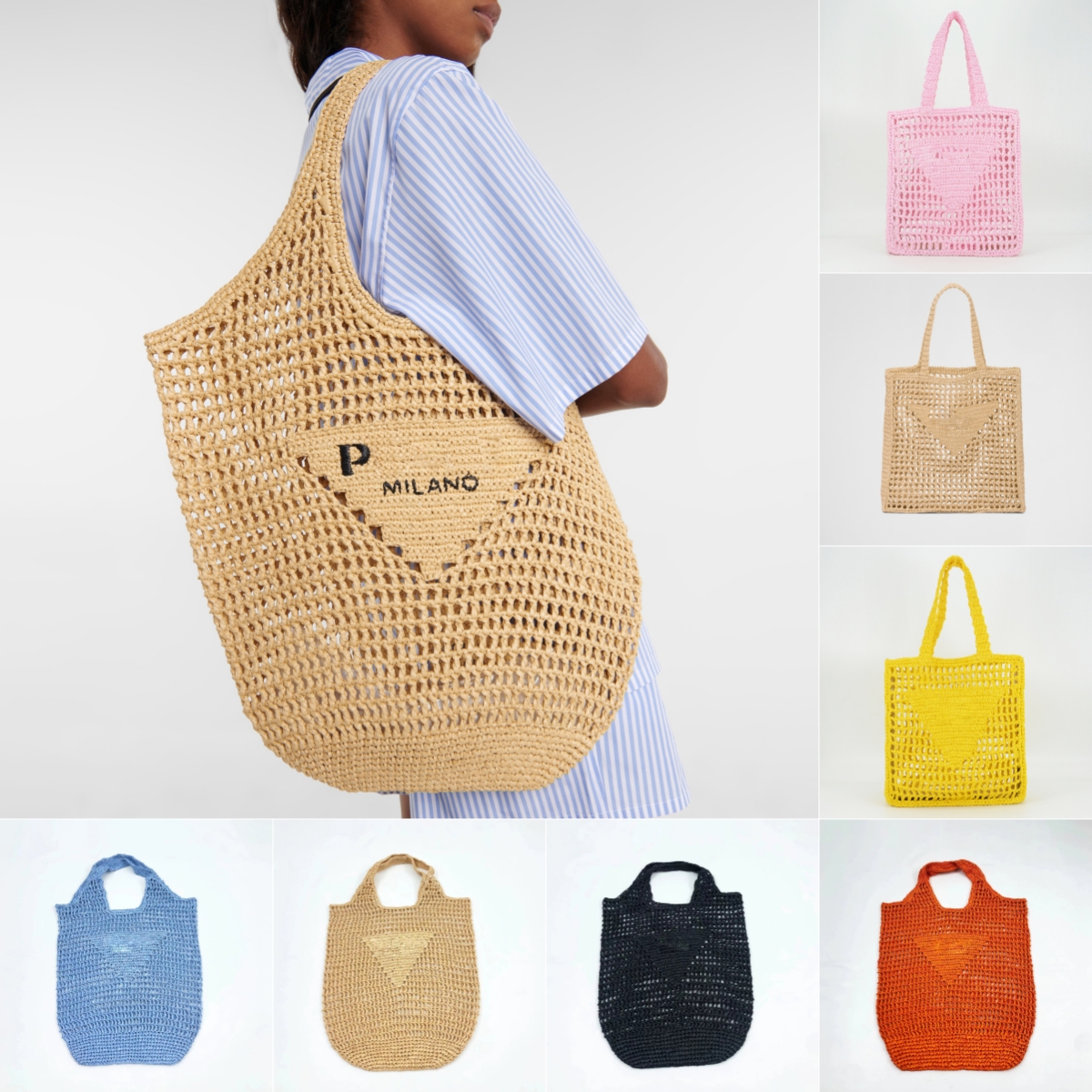 Beach bag raffia totes High quality luxury wallet mini purses crossbody designer bag woman handbag straw shoulder bags designer women summer straw luxurys handbags, Yellow
Beach bag raffia totes High quality luxury wallet mini purses crossbody designer bag woman handbag straw shoulder bags designer women summer straw luxurys handbags, Yellow