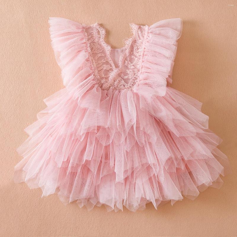 Girl Dresses Ruffles Baby Girls Dress For Summer 1-5 Yrs Lace Toddler Kids Princess Flower Weddings Birthday Tutu Gown, Dress-6
Girl Dresses Ruffles Baby Girls Dress For Summer 1-5 Yrs Lace Toddler Kids Princess Flower Weddings Birthday Tutu Gown, Dress-6