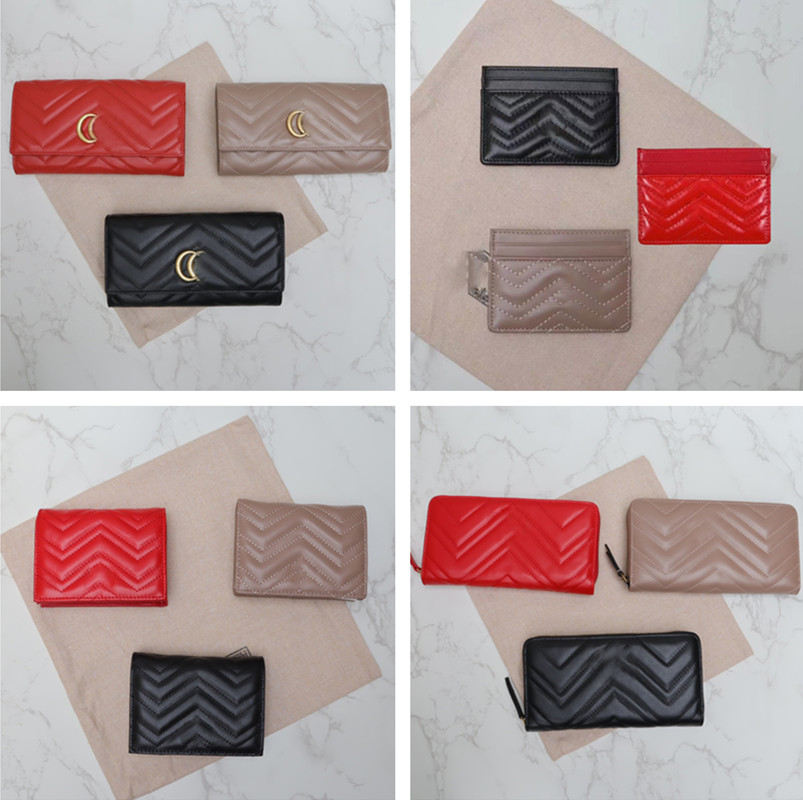 Luxury Marmont Long Zip Wallets Short Card Holder Women Real Leather Purse Business Phone Holders Coin Pocket Embroidery on the back Italy Brand, Short black 2
Luxury Marmont Long Zip Wallets Short Card Holder Women Real Leather Purse Business Phone Holders Coin Pocket Embroidery on the back Italy Brand, Short black 2