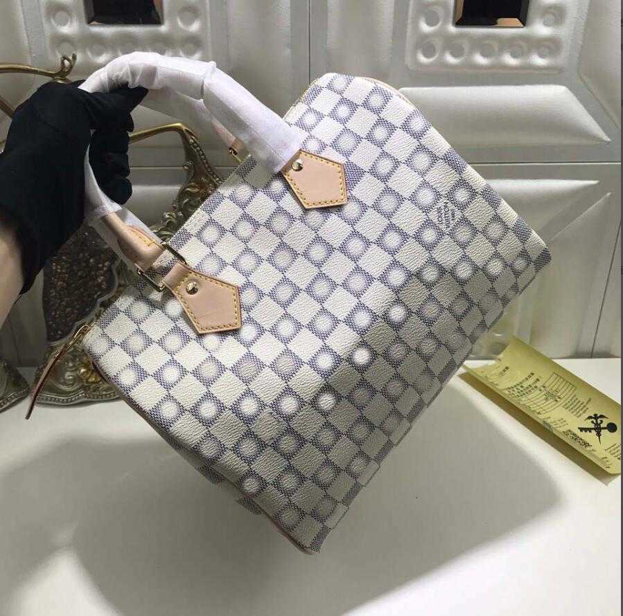 Top Quality Women Genuine Real Leather Speedy 25 Handbag Shoulder Bag Strap Handbags Ladies Tote Can Stamping Luxury Designer Womens Bags, Make up the difference
Top Quality Women Genuine Real Leather Speedy 25 Handbag Shoulder Bag Strap Handbags Ladies Tote Can Stamping Luxury Designer Womens Bags, Make up the difference