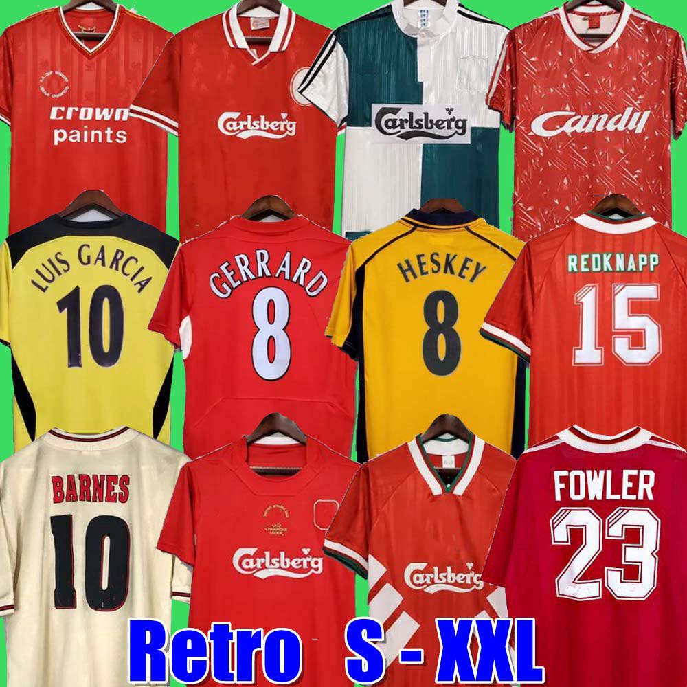 GERRARD OWEN BARNES DALGLISH Retro Soccer Jerseys 2005 KUYT Alonso 10 11 Football Shirts 82 89 Maillot 85 86 Kuyt 08 09 TORRES FOWLER 95 96 97 98 RUSH HESKEY LUIS GARCIA, 10th kids
GERRARD OWEN BARNES DALGLISH Retro Soccer Jerseys 2005 KUYT Alonso 10 11 Football Shirts 82 89 Maillot 85 86 Kuyt 08 09 TORRES FOWLER 95 96 97 98 RUSH HESKEY LUIS GARCIA, 10th kids