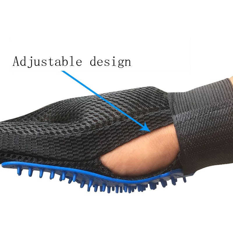 New For Cats Glove Pet Grooming Brush Comb Cat Hackle Pet Deshedding Brush for Animal Dog Pet Hair Gloves for Dog Grooming