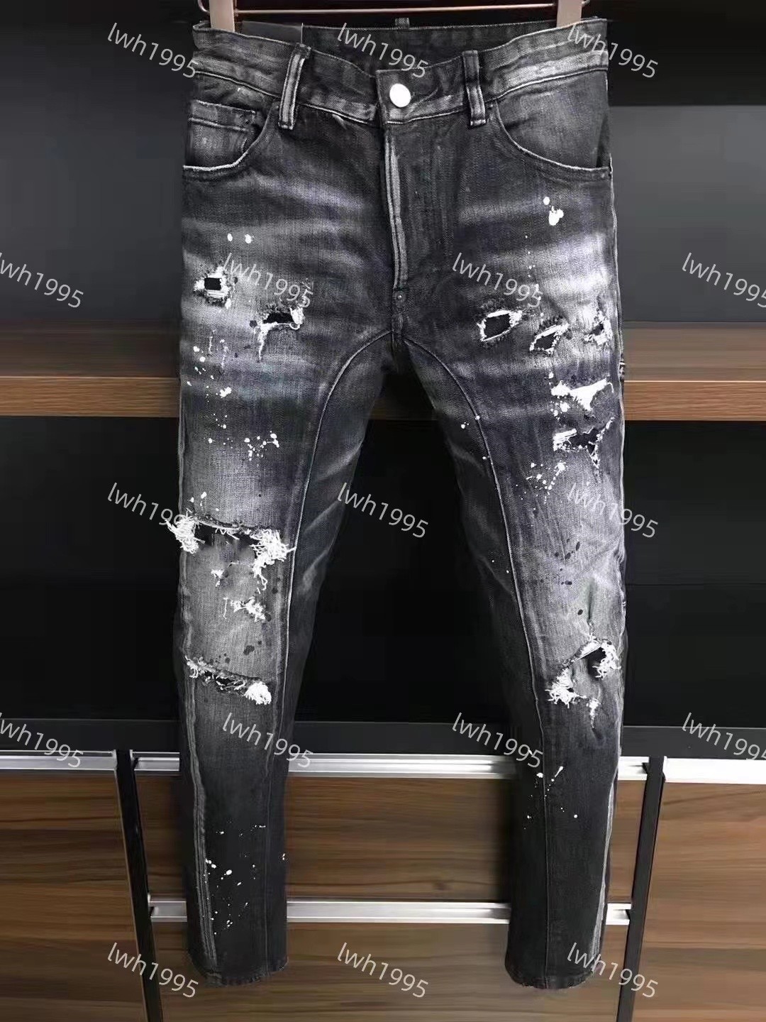 Arrivals D2 Luxury Denim Jeans Holes Trousers Dsquare Biker Pants Men's Clothing A383
Arrivals D2 Luxury Denim Jeans Holes Trousers Dsquare Biker Pants Men's Clothing A383