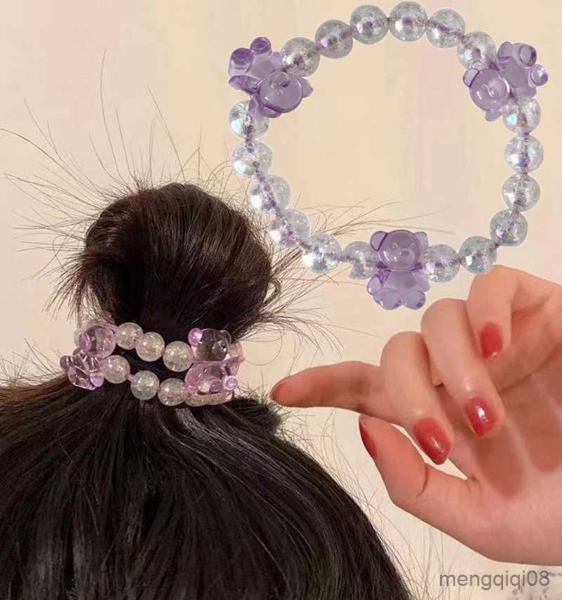 Other Cute Hair Rings Bracelet Multifunctional Summer Girls High Hair Rope Women Hair Accessories Ornaments