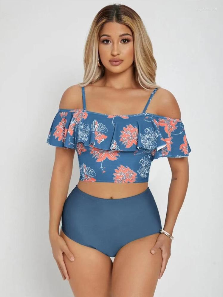 Women' Swimwear 2023 Fashion Sexy High Quality Women' Split Bikini Digital Printing Flounced Drawstring Slim-FitHigh WaistSwimsuit, Picture color
Women' Swimwear 2023 Fashion Sexy High Quality Women' Split Bikini Digital Printing Flounced Drawstring Slim-FitHigh WaistSwimsuit, Picture color