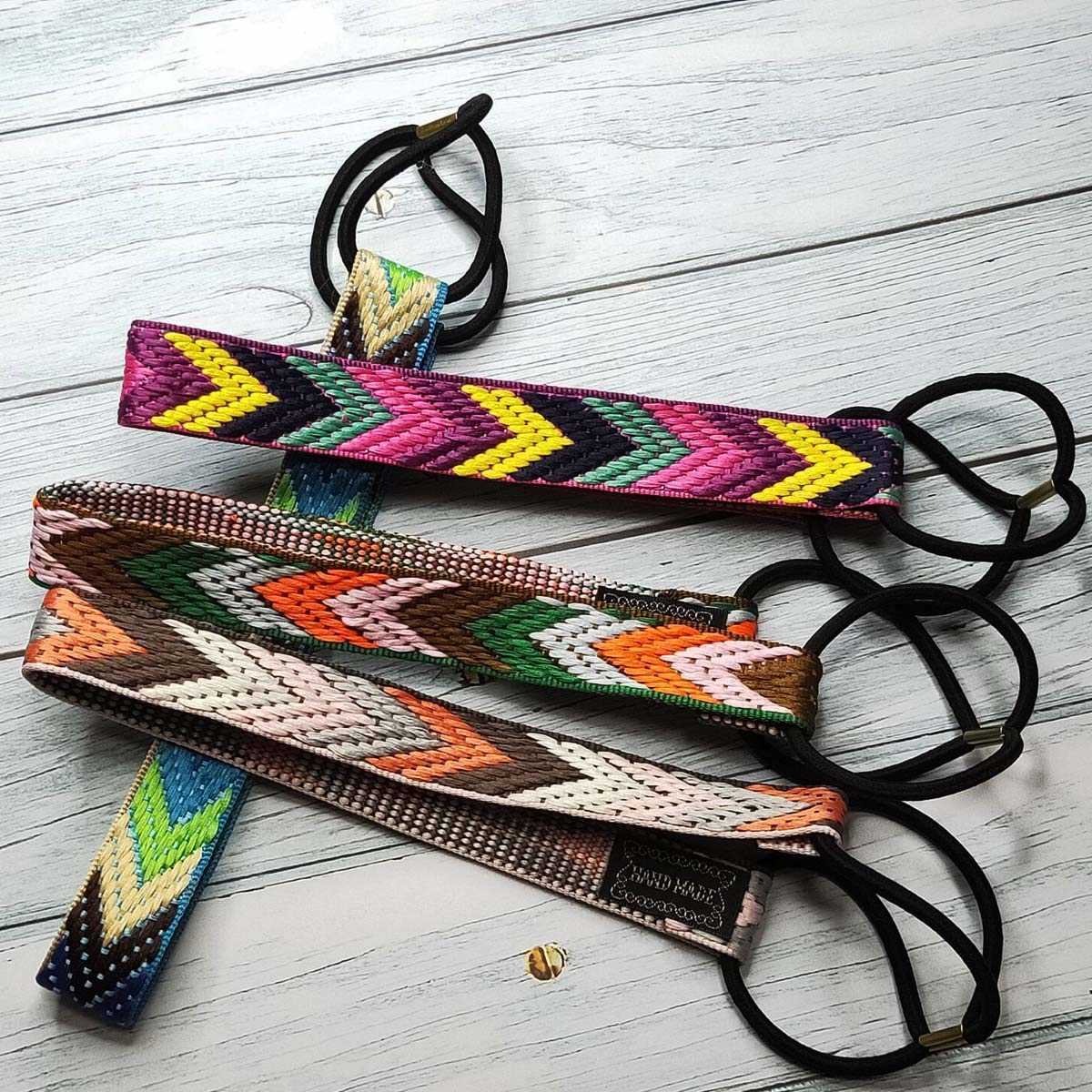 Other Colorful Braided Headbands Bandanas Hairband For Girls Summer Beach Party Hair Accessories