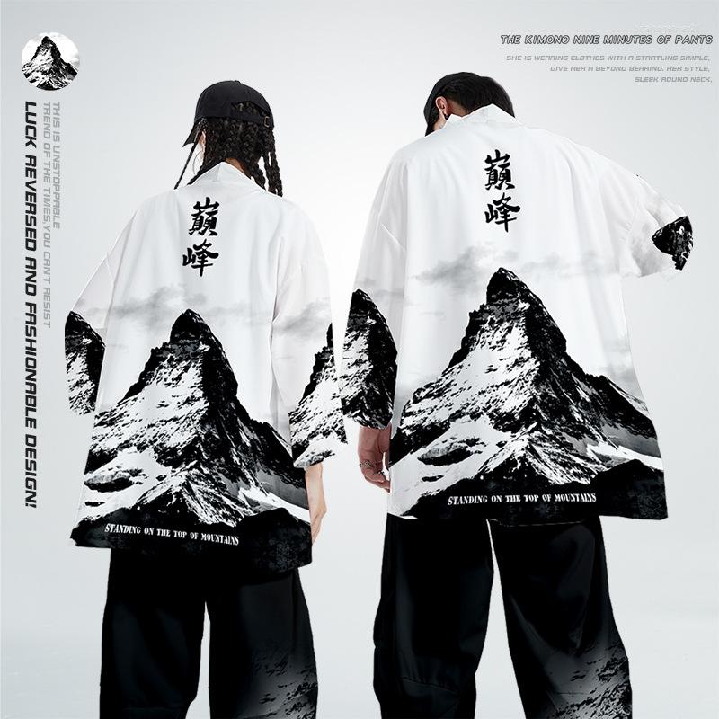 Ethnic Clothing White Two-piece Suit Japanese Oversized Cardigan Women Men Cosplay Yukata Harajuku Fashion Kimono Pants Sets
Ethnic Clothing White Two-piece Suit Japanese Oversized Cardigan Women Men Cosplay Yukata Harajuku Fashion Kimono Pants Sets