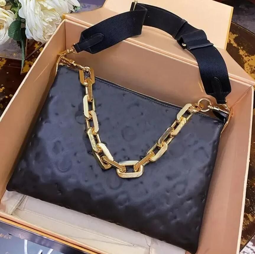 Coussin MM Crossbody Bag Chain Shoulder Bags Women genuine leather Handbag Purse pouch Wide straps embossing Fashion letters High quality Removable straps PM, Army green
Coussin MM Crossbody Bag Chain Shoulder Bags Women genuine leather Handbag Purse pouch Wide straps embossing Fashion letters High quality Removable straps PM, Army green