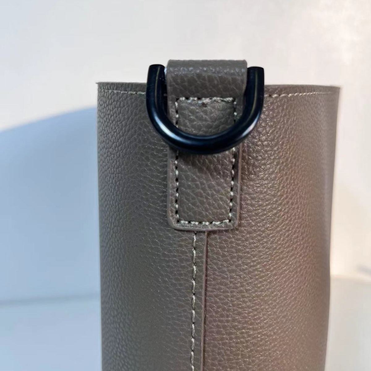 Korean findkapoor New Style Shoulder bags Letter Square Structure Unisex Water Bucket Postman Bag 2824