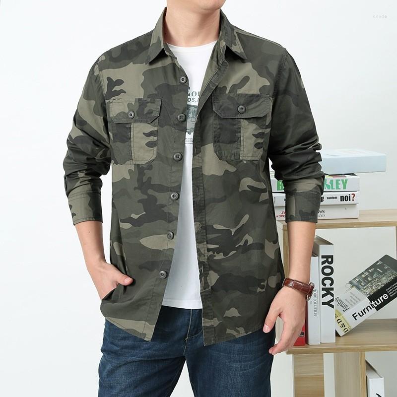 Men's Casual Shirts Green Black Cargo Long Sleeves For Men's 2023 Spring Autumn Camouflage Oversize 4XL 5XL Military Clothes Blouse, 29503 5
Men's Casual Shirts Green Black Cargo Long Sleeves For Men's 2023 Spring Autumn Camouflage Oversize 4XL 5XL Military Clothes Blouse, 29503 5