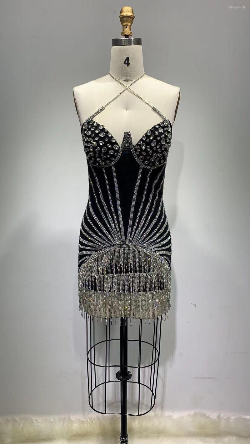 Casual Dresses JUNE LIPS 2023 Women Sexy Summer Black Silver Embellished Crystals Fringe Diamonds Bandage Dress Club Party Wholesale
Casual Dresses JUNE LIPS 2023 Women Sexy Summer Black Silver Embellished Crystals Fringe Diamonds Bandage Dress Club Party Wholesale