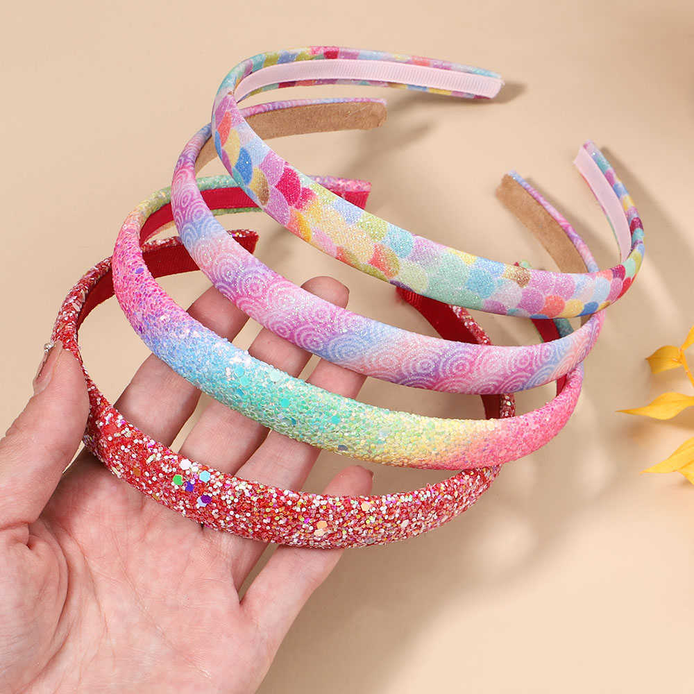 Other Fashion Girls Glitter Hair Bands Cute Hair Hoops Hairbands Lovely Stars Headbands For Kids Gifts Hair Accessories