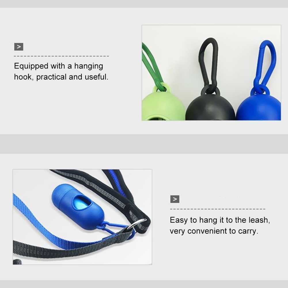New Pet Dog Poop Bags Pooper Bag Carrier Outdoor Dog Accessories Portable Poop Garbage Bags For Dogs Cat Pet Supplies Pooper Scooper