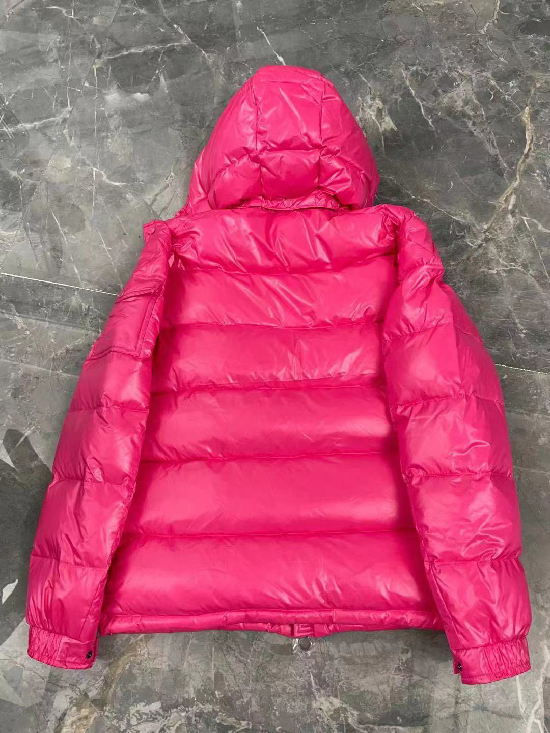 Women Down Jackets Autumn And Winter Maya Coat Ladies Thick Hooded Stitching White Duck Jacket