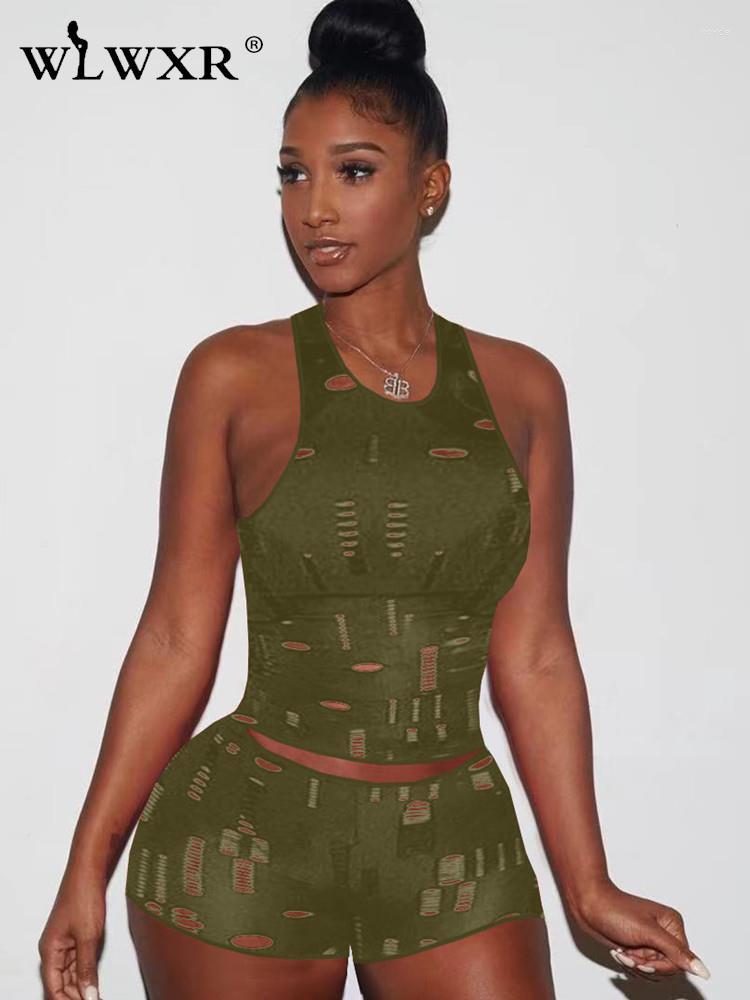 Women's Tracksuits WLWXR Summer Pink Shorts Sets Women 2 Two Peice Outfits Sleeveless Hollow Out Crop Top Skinny Matching Set Streetwear, Red
Women's Tracksuits WLWXR Summer Pink Shorts Sets Women 2 Two Peice Outfits Sleeveless Hollow Out Crop Top Skinny Matching Set Streetwear, Red