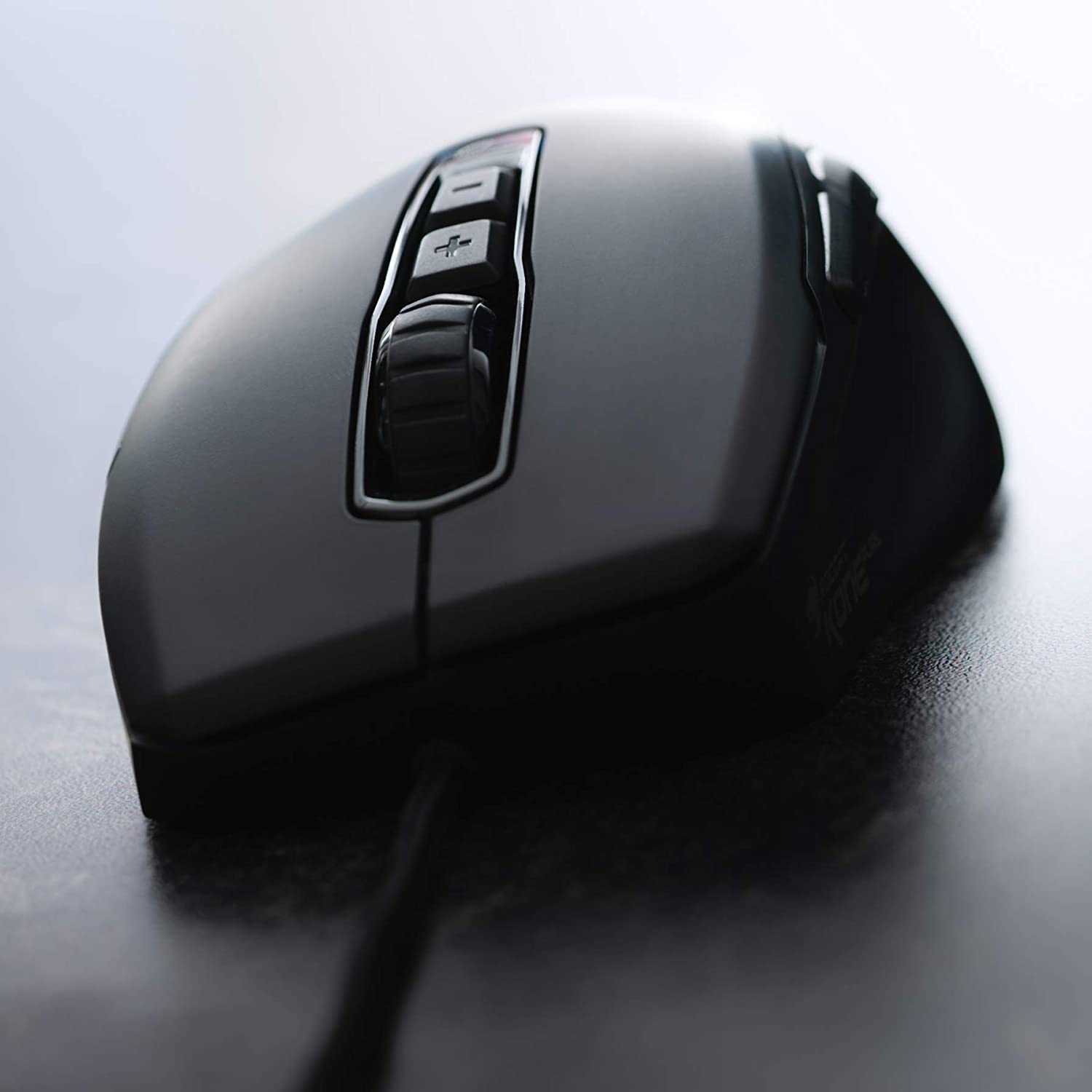 Mice Mice Pure Ergonomic Gaming Mouse Optical Sensor RGB Lighting Ultra Black