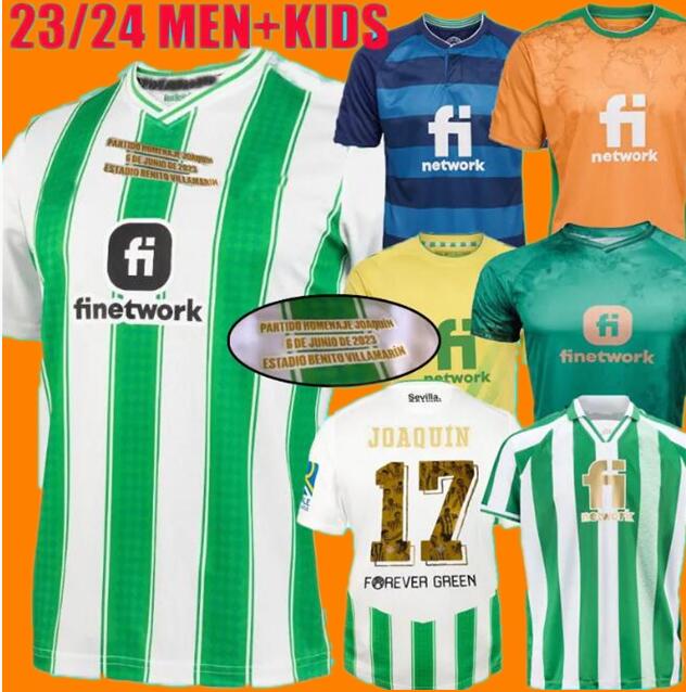 real Betis soccer Jerseys 2023 2024 FEKIR Forever Green HOME Manga Corta JOAQUIN B.Iglesias camiseta de futbol Juanmi ESTADIO LA CARTUJA special-edition SHIRTS, 22/23 
real Betis soccer Jerseys 2023 2024 FEKIR Forever Green HOME Manga Corta JOAQUIN B.Iglesias camiseta de futbol Juanmi ESTADIO LA CARTUJA special-edition SHIRTS, 22/23