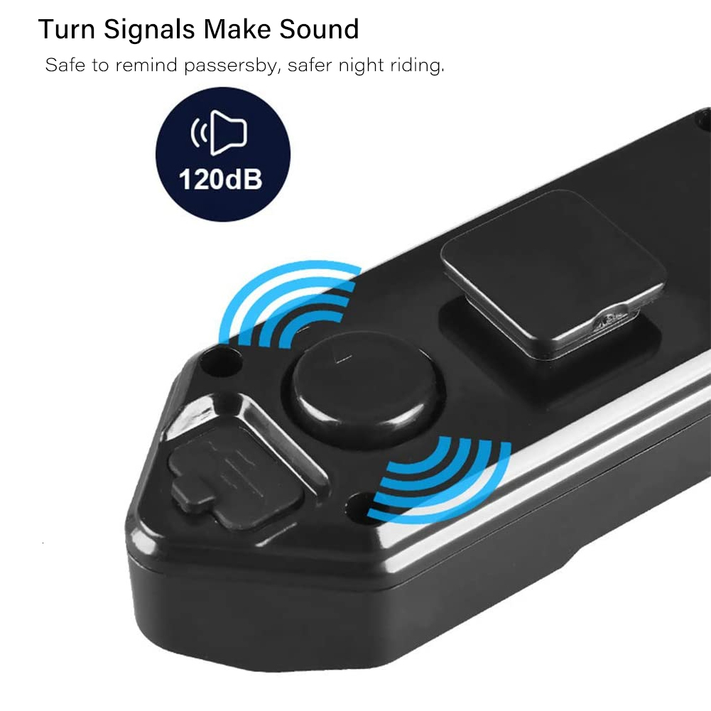 Bike Lights Bicycle Turn Signal Light Wireless Remote Control USB Rechargeable Front Rear Bike Tail Lights for Bicycles Scooters MTB Road 230606
