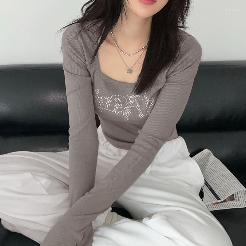 Women' T Shirts High Quality 2023 Women T-shirt Letter Style Design Female Spring Summer Sexy Crop Tops Clothes Fashion Bodysuit Tees Y2k, Apricot
Women' T Shirts High Quality 2023 Women T-shirt Letter Style Design Female Spring Summer Sexy Crop Tops Clothes Fashion Bodysuit Tees Y2k, Apricot