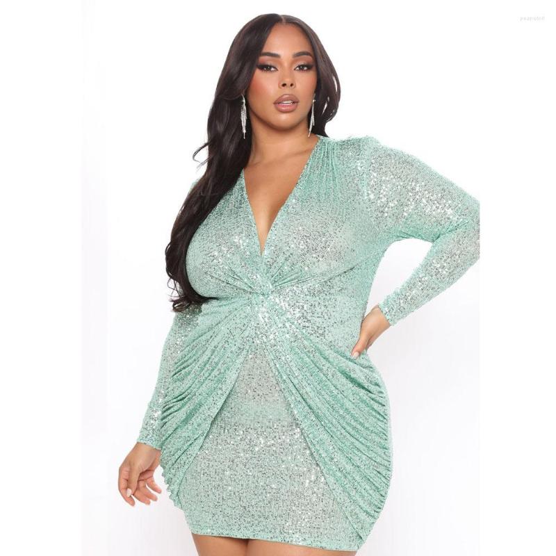 Casual Dresses Sexy Night For Women Party Glitter Oversize Clothing 3XL 4XL 5XL Long Sleeve Mini Sequin Dress Bodycon Clubwear, Blue
Casual Dresses Sexy Night For Women Party Glitter Oversize Clothing 3XL 4XL 5XL Long Sleeve Mini Sequin Dress Bodycon Clubwear, Blue