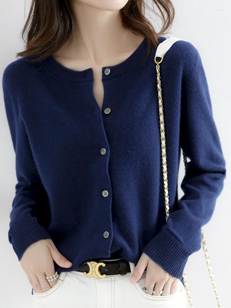 Women' Knits Spring Autumn Style Knitted Cardigan Round Crew Neck Short All-match Coat Top Sweaters For Women Oversized, Beige
Women' Knits Spring Autumn Style Knitted Cardigan Round Crew Neck Short All-match Coat Top Sweaters For Women Oversized, Beige