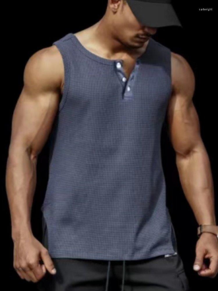Men' Tank Tops Casual Sports Men Solid 23023 Summer Simple Vest Sleeveless Top Men' Pullover Running Training Round Neck Slim Tees, Photo
Men' Tank Tops Casual Sports Men Solid 23023 Summer Simple Vest Sleeveless Top Men' Pullover Running Training Round Neck Slim Tees, Photo