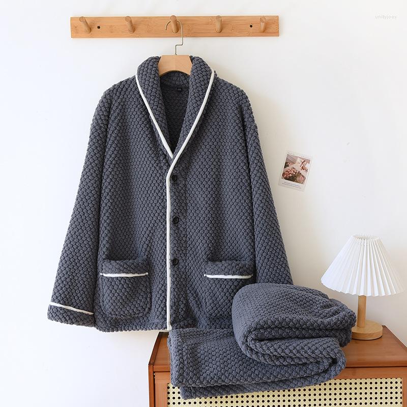 Women's Sleepwear Warm Fleece Couples Pajamas Set Winter Flannel Lovers Nightgown V-Neck Home Clothes Women Men Nightwear, Khaki women
Women's Sleepwear Warm Fleece Couples Pajamas Set Winter Flannel Lovers Nightgown V-Neck Home Clothes Women Men Nightwear, Khaki women