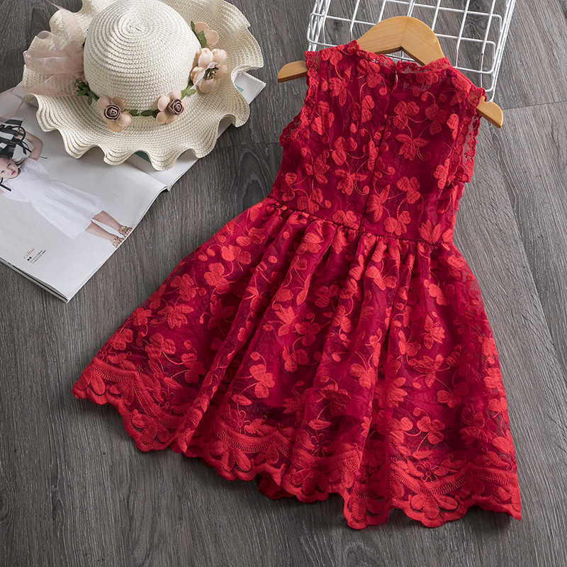 Girl's Dresses White Summer Flower Girls 2023 Birthday Sleeeveless Wedding Evening Ball Gown Floral Kids Dress for Girl Cloth R230607