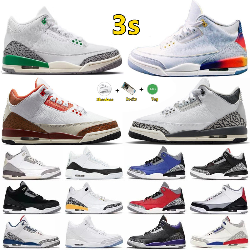 Jumpman 3 3s Mens Basketball Shoes Lucky Green Eminem x Shady PE Black Gold Fire Red UNC Racer Blue Pine Green Midnight Navy Cool Grey Men Trainers Sports Sneakers, Color#16
Jumpman 3 3s Mens Basketball Shoes Lucky Green Eminem x Shady PE Black Gold Fire Red UNC Racer Blue Pine Green Midnight Navy Cool Grey Men Trainers Sports Sneakers, Color#16