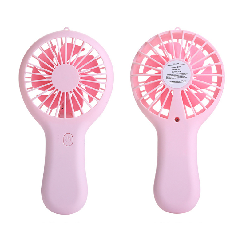 Pocket Mini Handheld Fan Portable USB Rechargeable Fans Small Personal Cooling Fan with 3 Speeds Desk Holder Fan for Office Outdoor Travel Camping