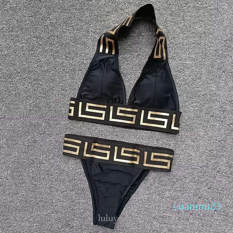 2023 Womens Bikini Swimwear Sexy Bathing Suits Girl Swimsuit Tee Women Fashion Pattern Two Pieces Pure Color Swim Summer Beach Suit Bikinis Designer Set S-xl
2023 Womens Bikini Swimwear Sexy Bathing Suits Girl Swimsuit Tee Women Fashion Pattern Two Pieces Pure Color Swim Summer Beach Suit Bikinis Designer Set S-xl