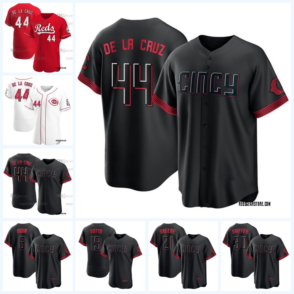 44 De La Cruz Reds 2023 City Connect Jersey Jonathan India Joey Votto Hunter Greene Tyler Stephenson Spencer Steer Will Benson Andrew Abbott Barry Larkin Joe Morgan, Flexbase 2023 city connect jersey
44 De La Cruz Reds 2023 City Connect Jersey Jonathan India Joey Votto Hunter Greene Tyler Stephenson Spencer Steer Will Benson Andrew Abbott Barry Larkin Joe Morgan, Flexbase 2023 city connect jersey