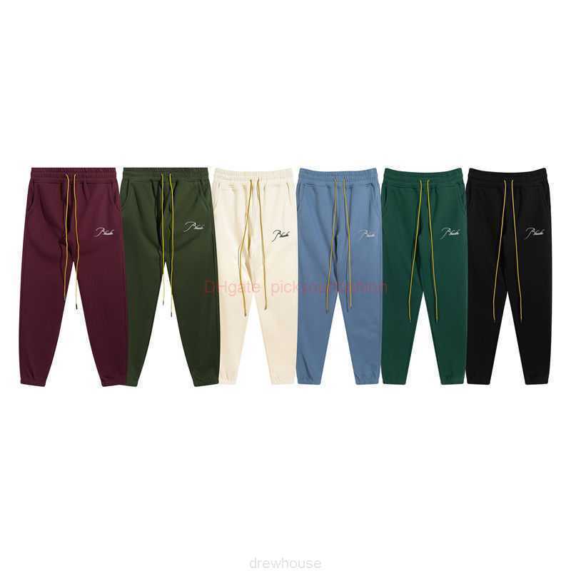 Designer Fashion Clothing Casual Pant Rhude Embroidery Slogan Drawstring Pants American High Street Relaxed Casual Cotton Pants Male Streetwear Jogger Trousers S, Black 1
Designer Fashion Clothing Casual Pant Rhude Embroidery Slogan Drawstring Pants American High Street Relaxed Casual Cotton Pants Male Streetwear Jogger Trousers S, Black 1