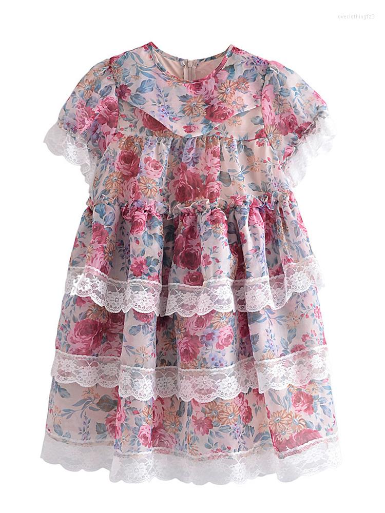 Party Dresses YENKYE 2023 Women Sexy Lace Trims Rose Floral Print Cake Mini Sweet Ladies O Neck High Waist Summer Dress Fairy Robe, Multi
Party Dresses YENKYE 2023 Women Sexy Lace Trims Rose Floral Print Cake Mini Sweet Ladies O Neck High Waist Summer Dress Fairy Robe, Multi