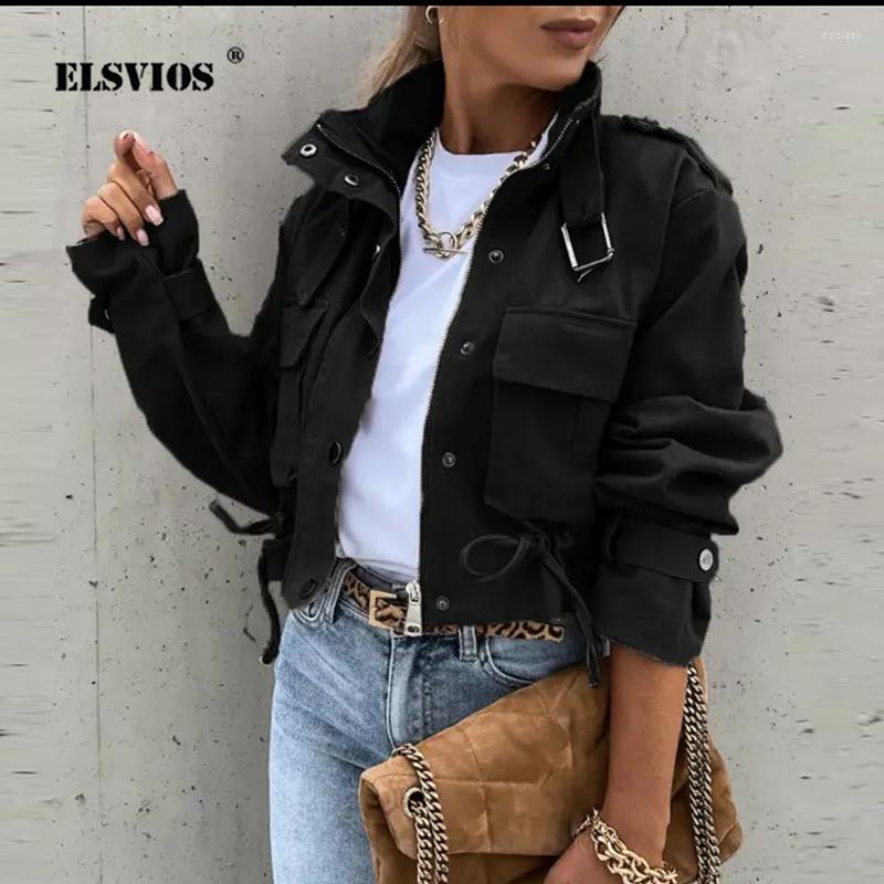 Women's Jackets Autumn Winter Women Streetwear Fashion Casual Long Sleeve Button Zipper Cardigan Elegant Turn-down Collar Short Coat, Black print
Women's Jackets Autumn Winter Women Streetwear Fashion Casual Long Sleeve Button Zipper Cardigan Elegant Turn-down Collar Short Coat, Black print