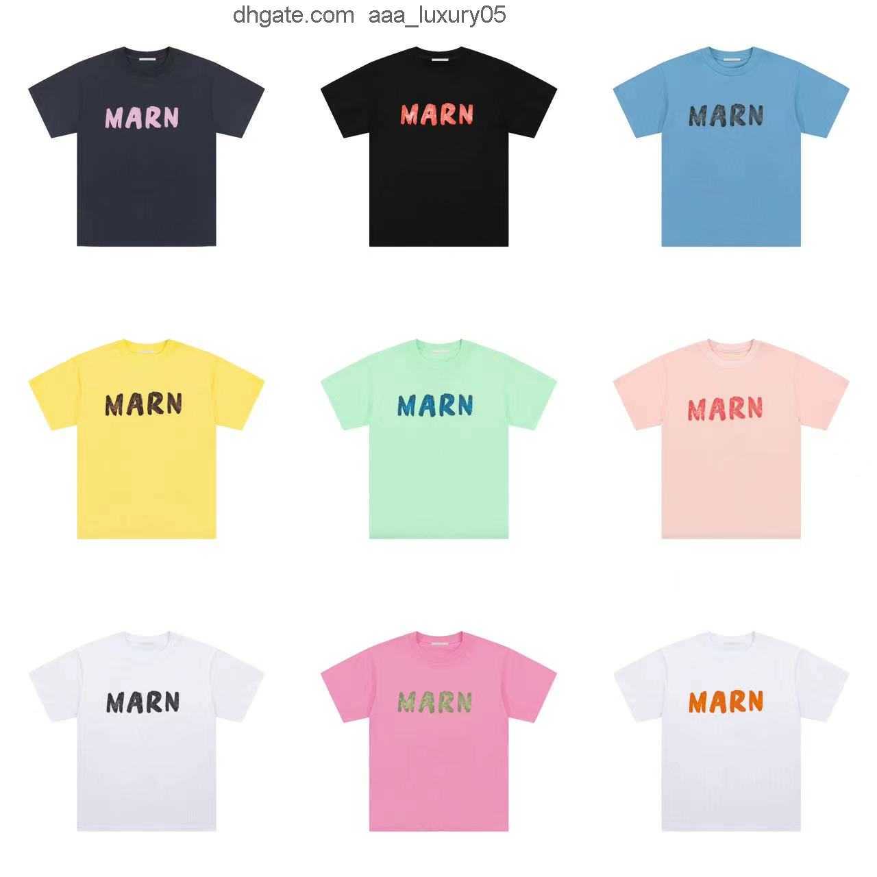 Men Marni T shirt designer Marn Mens women shirt colorful fashion New t shirts street Tide Solid color Short sleeve Pure cotton white, No.3
Men Marni T shirt designer Marn Mens women shirt colorful fashion New t shirts street Tide Solid color Short sleeve Pure cotton white, No.3