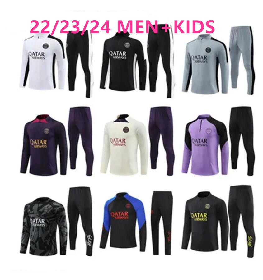 23 24 Paris tracksuit MBAPPE kids and men 22 23 24 psgs training suit long sleeve Football soccer Jersey kit uniform chandal adult boys FAN PLAYER VERSION
23 24 Paris tracksuit MBAPPE kids and men 22 23 24 psgs training suit long sleeve Football soccer Jersey kit uniform chandal adult boys FAN PLAYER VERSION
