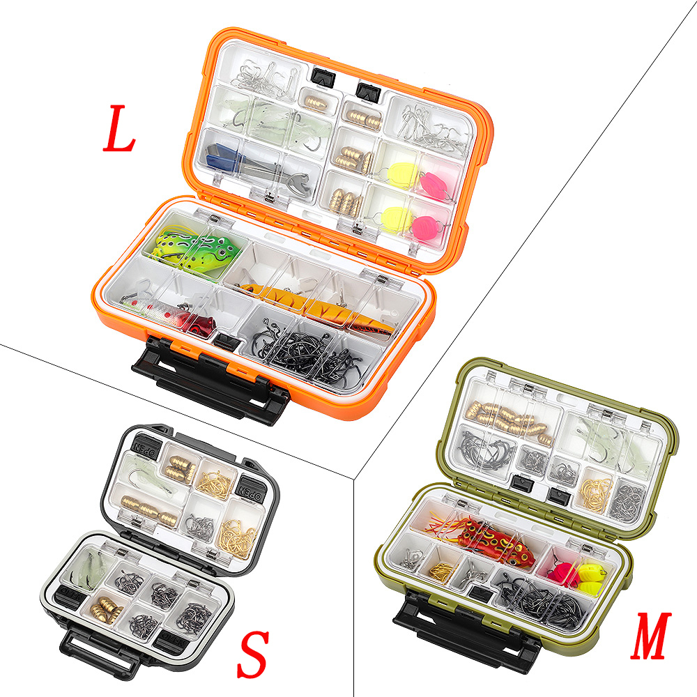 Fishing Accessories Large Capacity 2428 Grid Gear Waterproof subBox Hook Supplies Tool Storage Box Tackle 230606