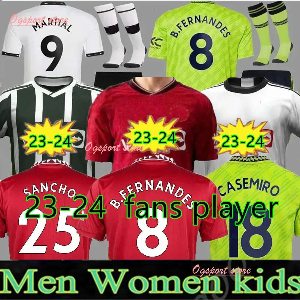 Sancho 22 23 24 Soccer Jerseys Antony Martinez Rashford Casemiro Eriksen 2023 2024 Football Shirt Fans Player Mans Utds Martial B., 23-24 away5
Sancho 22 23 24 Soccer Jerseys Antony Martinez Rashford Casemiro Eriksen 2023 2024 Football Shirt Fans Player Mans Utds Martial B., 23-24 away5