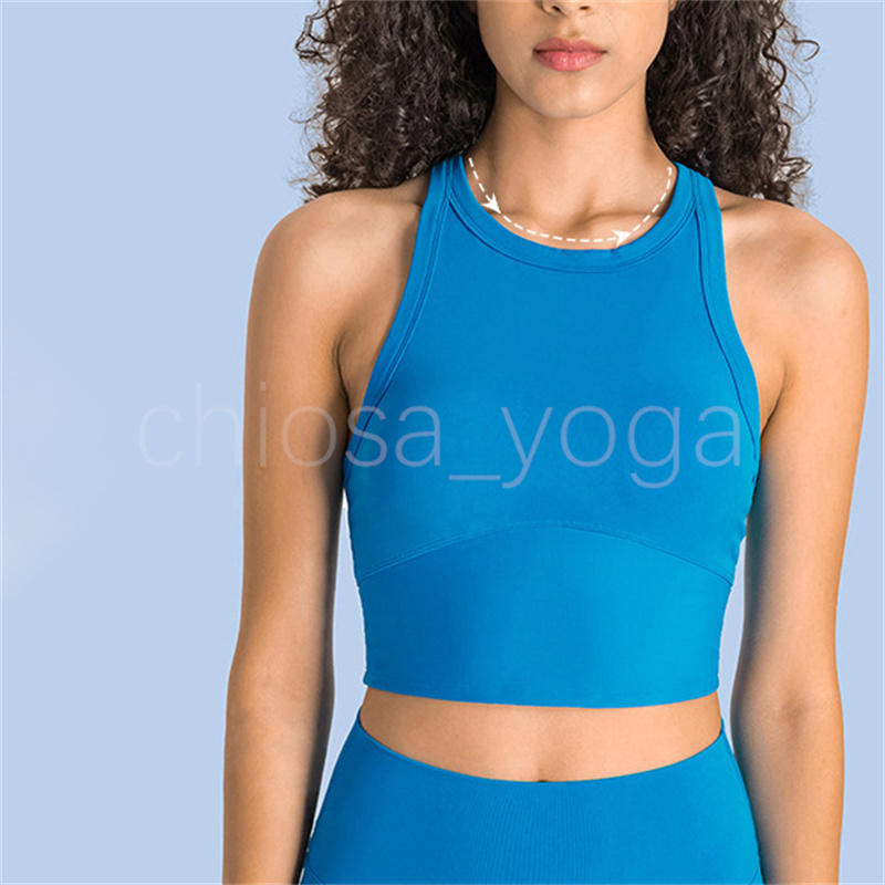 New Lycra High Neck Yoga Tank Top Lady Sexy Solid Breathable Crop Vest Sports Fitness Tank Top For Women Aloe With Logo, Blue
New Lycra High Neck Yoga Tank Top Lady Sexy Solid Breathable Crop Vest Sports Fitness Tank Top For Women Aloe With Logo, Blue