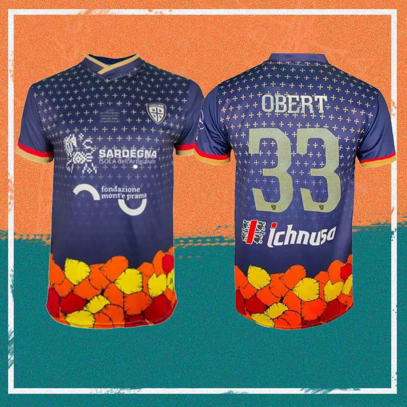 23/24 Cagliari special Edition Soccer Jerseys 2023 PAVOLETTI LAPADULA VIOLA LUVUMBO NANDEZ soccer jersey OBERT MAKOUMBOU ROG Football Uniform
23/24 Cagliari special Edition Soccer Jerseys 2023 PAVOLETTI LAPADULA VIOLA LUVUMBO NANDEZ soccer jersey OBERT MAKOUMBOU ROG Football Uniform