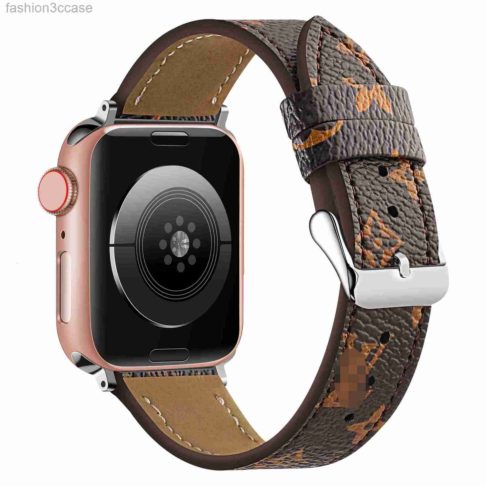 Fashion L Flower Designer straps watchbands for Apple watch band 41mm 42mm 40mm 44mm watch 7 6 bands PU leather Strap bracelet letter printed watchband L81201
Fashion L Flower Designer straps watchbands for Apple watch band 41mm 42mm 40mm 44mm watch 7 6 bands PU leather Strap bracelet letter printed watchband L81201